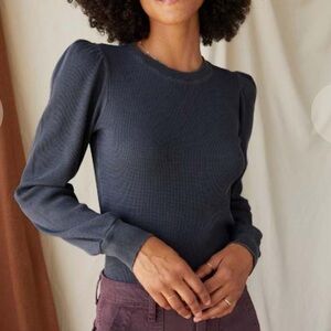 Amo Girlie Thermal! In Vintage Black/Grey Size S